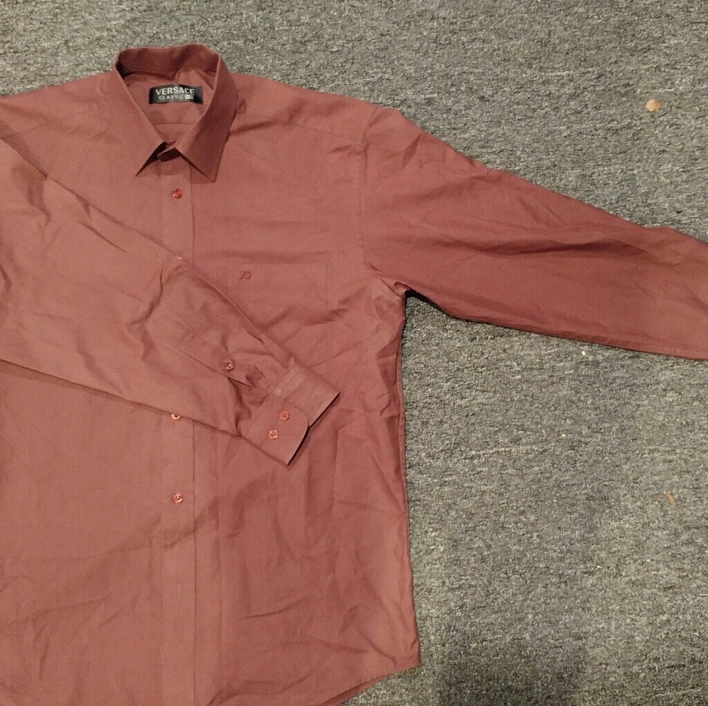 Versace button down
